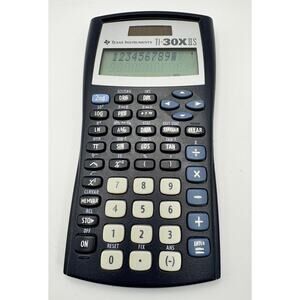 Texas Instruments TI-30X IIS Scientific Calculator 2-Line Black - Solar